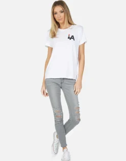 Cheap Cecilia Lipstick La Women Short Sleeve