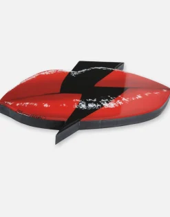 Cheap Color Cig Lip Wooden Canvas Art By Decor