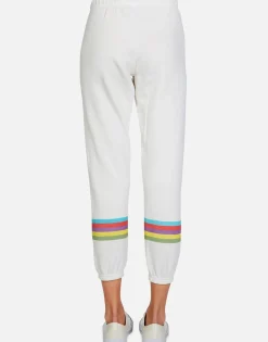 Cheap Color Skull Flower Crop Sweatpant | Alana By Women Crop Sweatpants