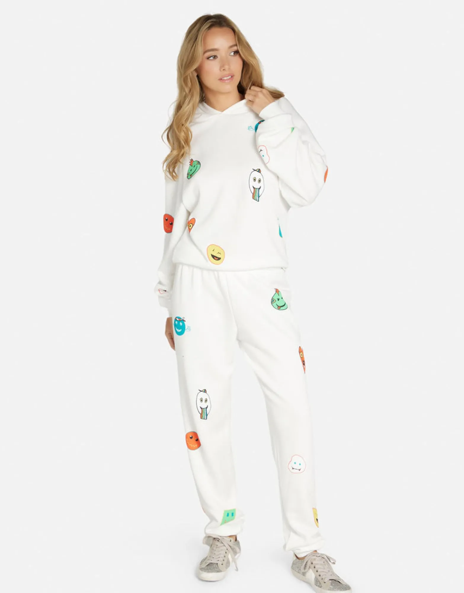 New Comic Emojis Hoodie In | Trina By Women Hoodies