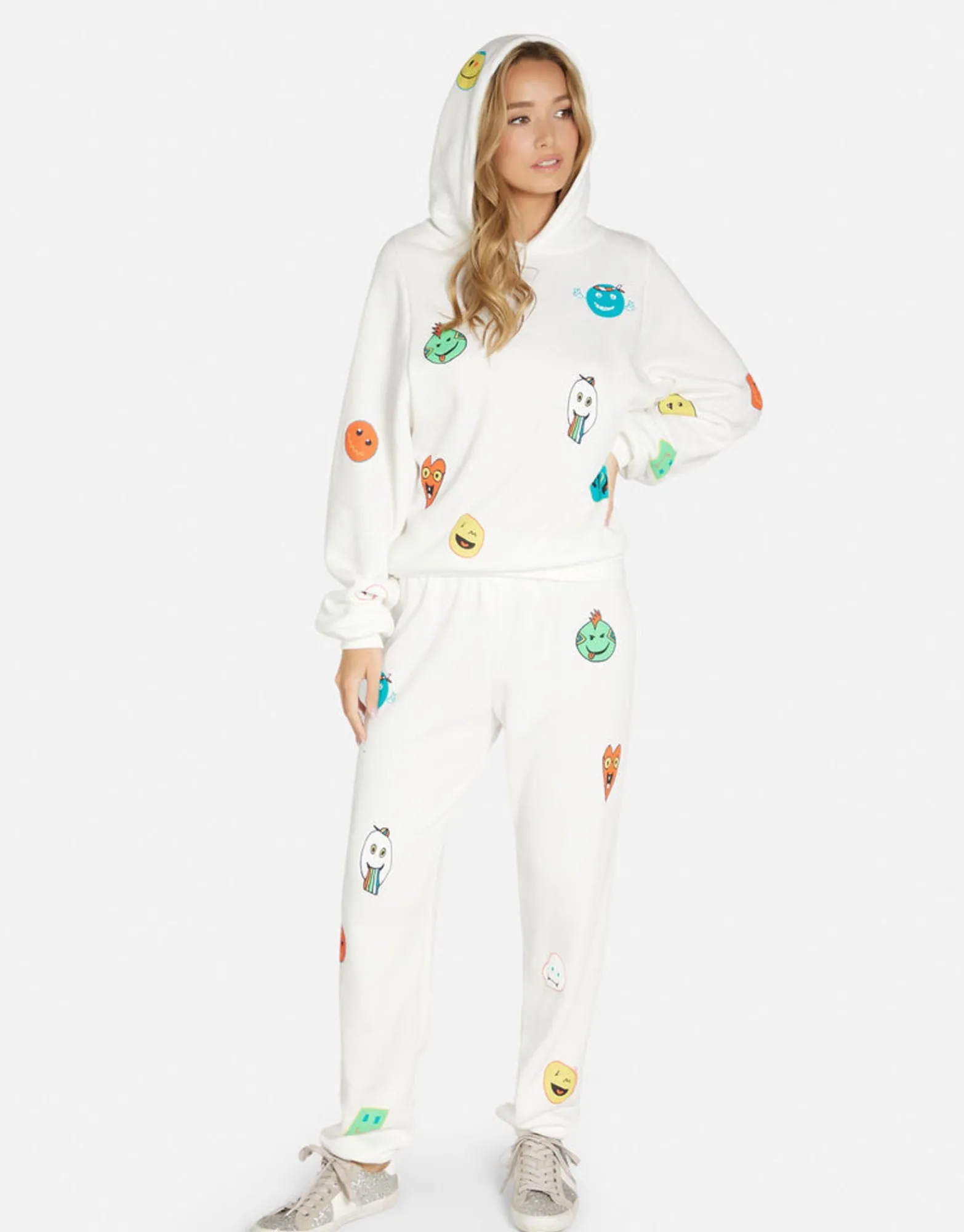 New Comic Emojis Hoodie In | Trina By Women Hoodies