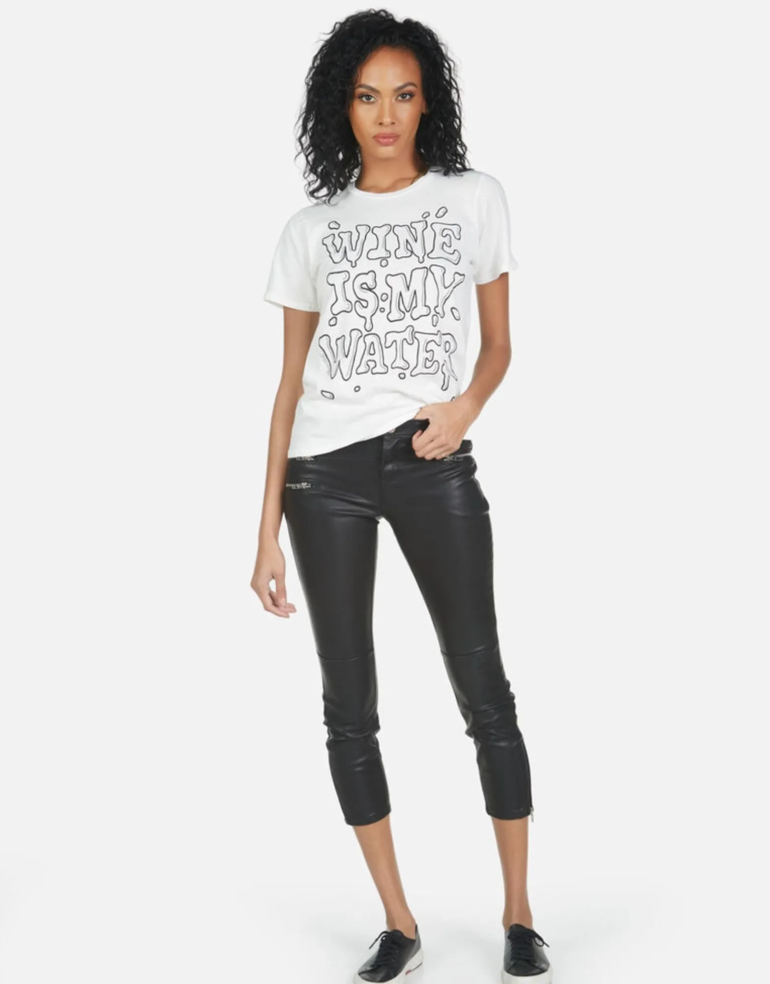 New Croft Wine Is My Water Women Short Sleeve