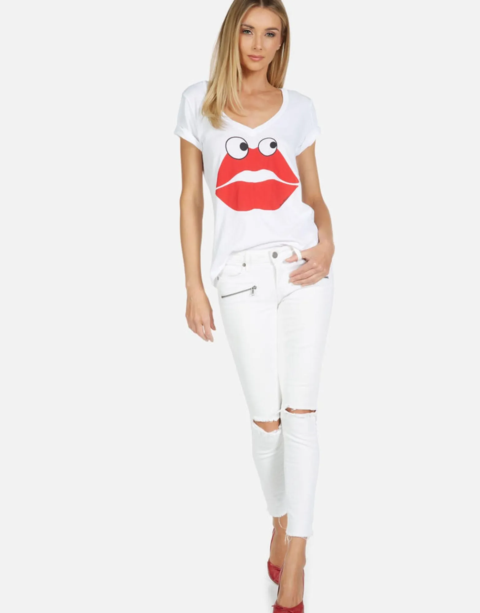Shop Cruz Kiss Face Women Short Sleeve