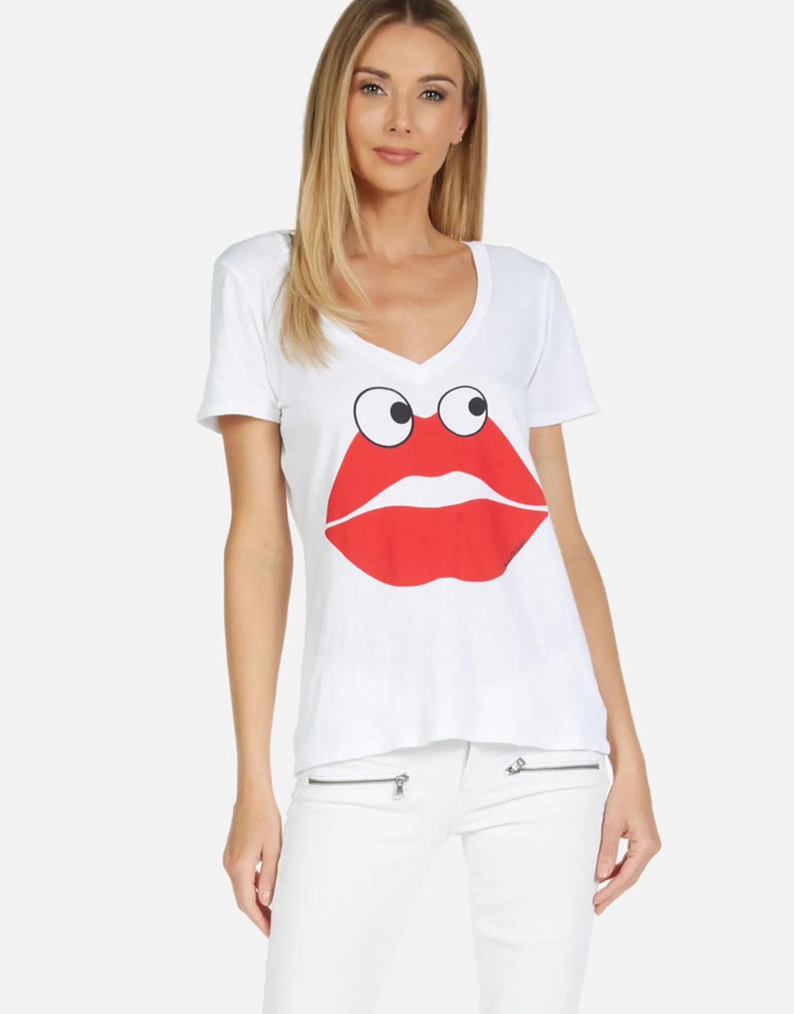 Shop Cruz Kiss Face Women Short Sleeve