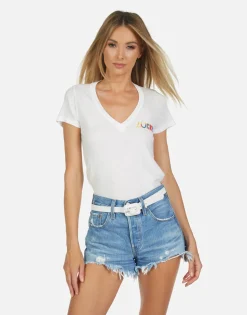 Best Sale Cruz Lucky Happy Face Women Short Sleeve