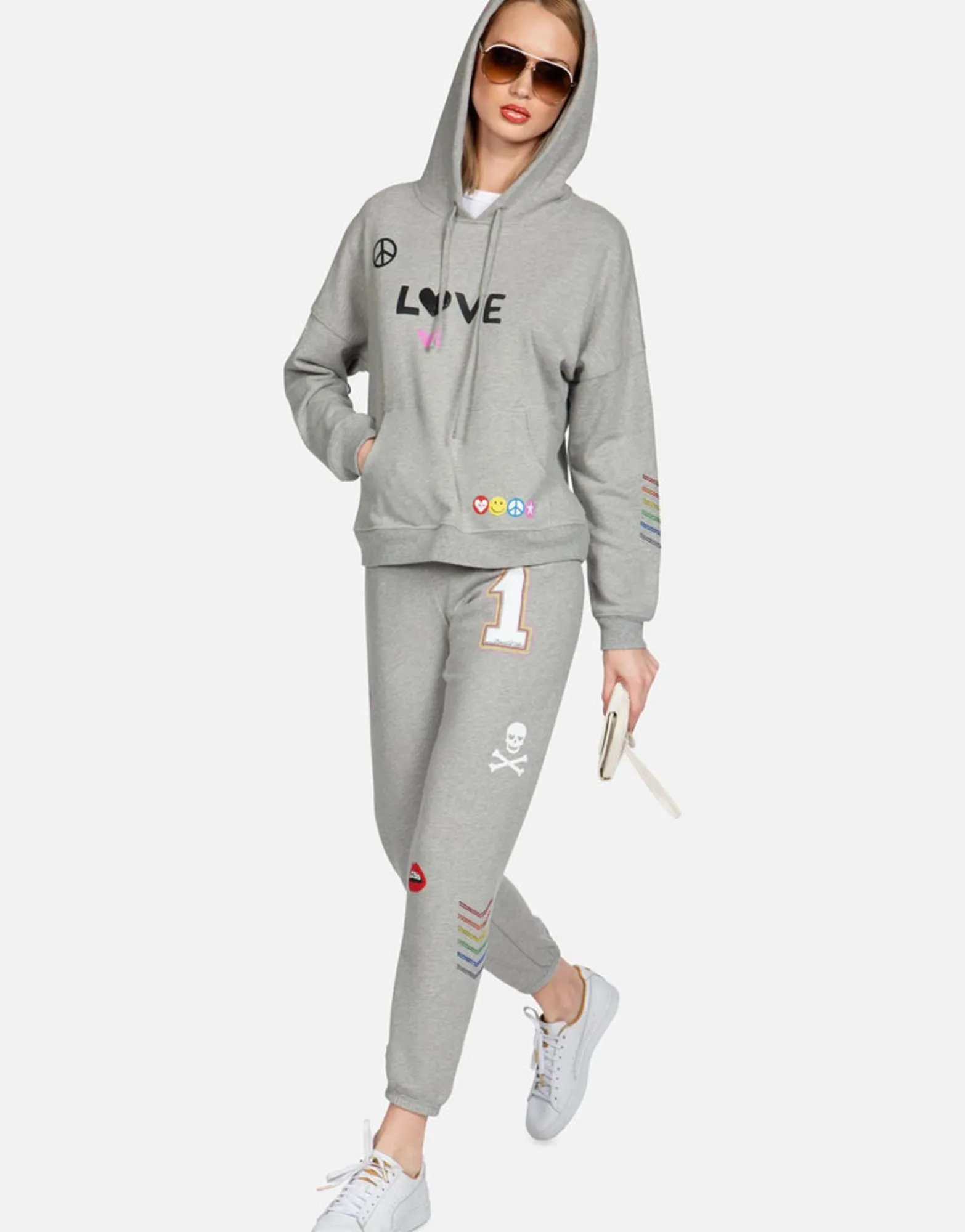 Cheap Crystal #1 Love Sweatpant | Brynn By Women Long Sweatpants