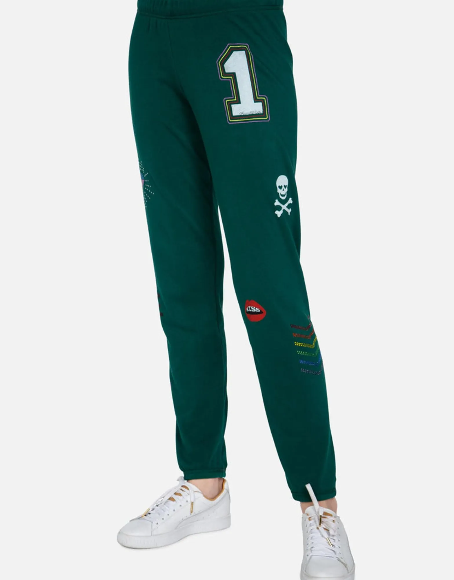 Cheap Crystal #1 Love Sweatpant | Brynn By Women Long Sweatpants