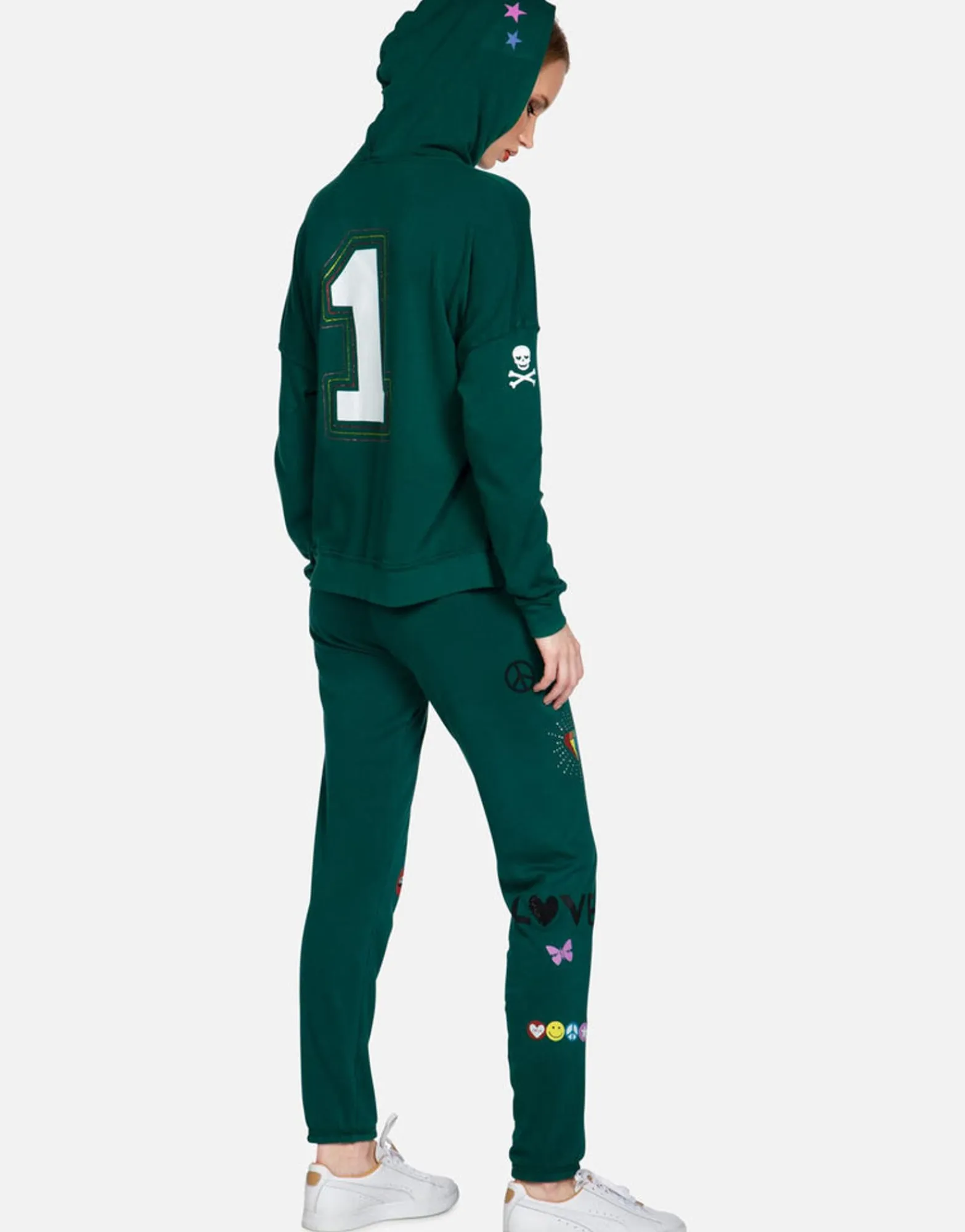Cheap Crystal #1 Love Sweatpant | Brynn By Women Long Sweatpants