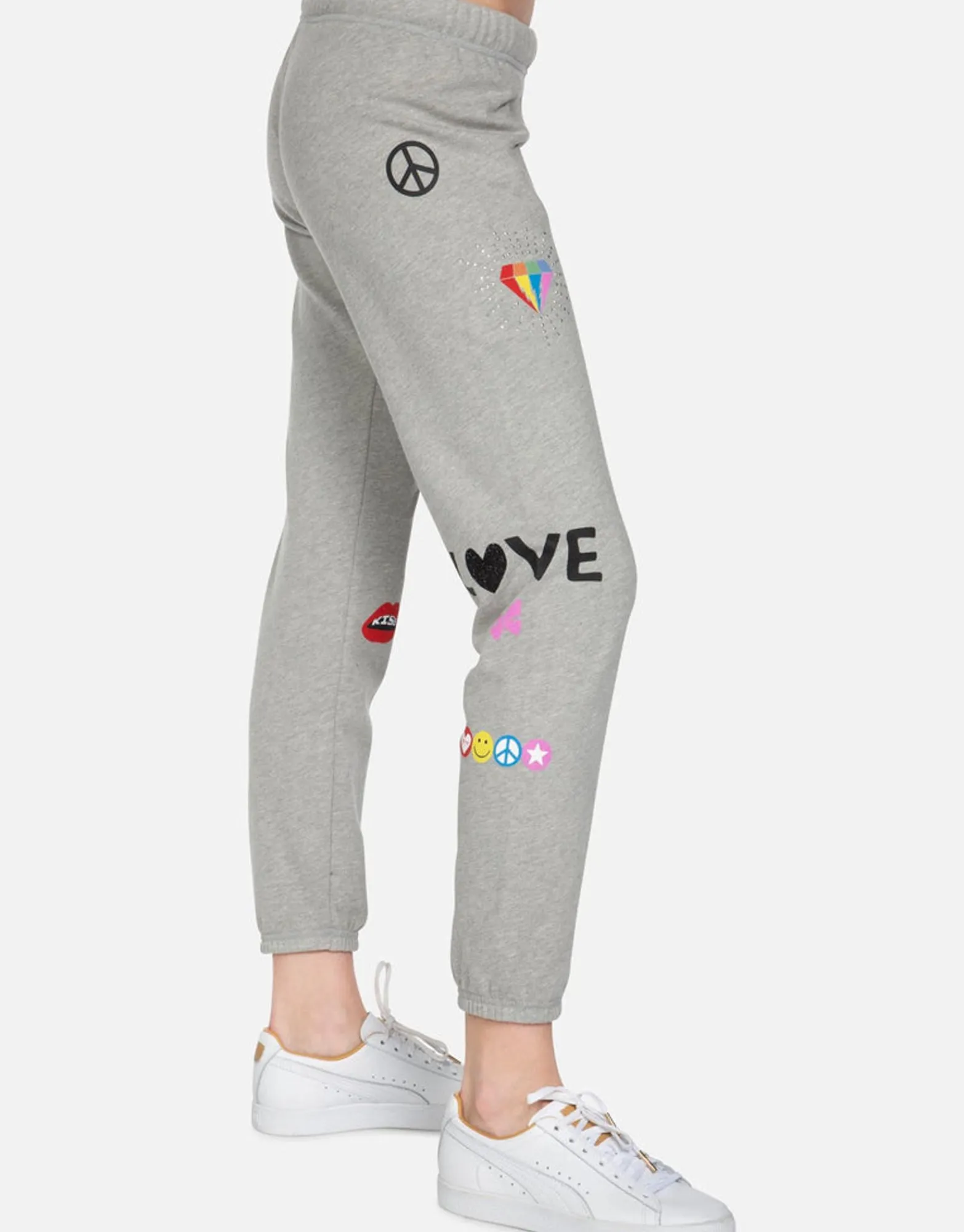 Cheap Crystal #1 Love Sweatpant | Brynn By Women Long Sweatpants