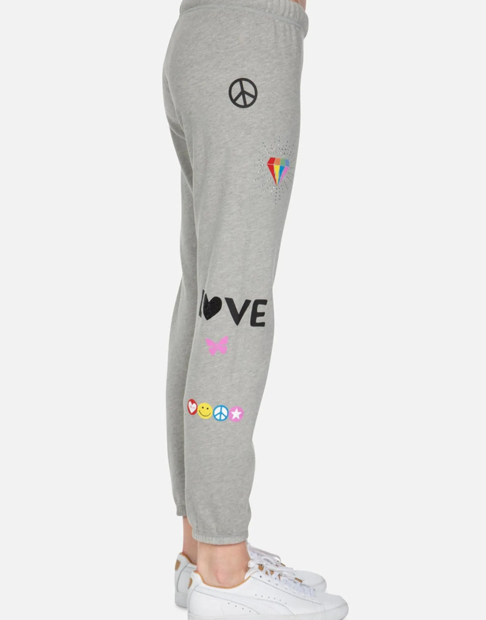 Cheap Crystal #1 Love Sweatpant | Brynn By Women Long Sweatpants