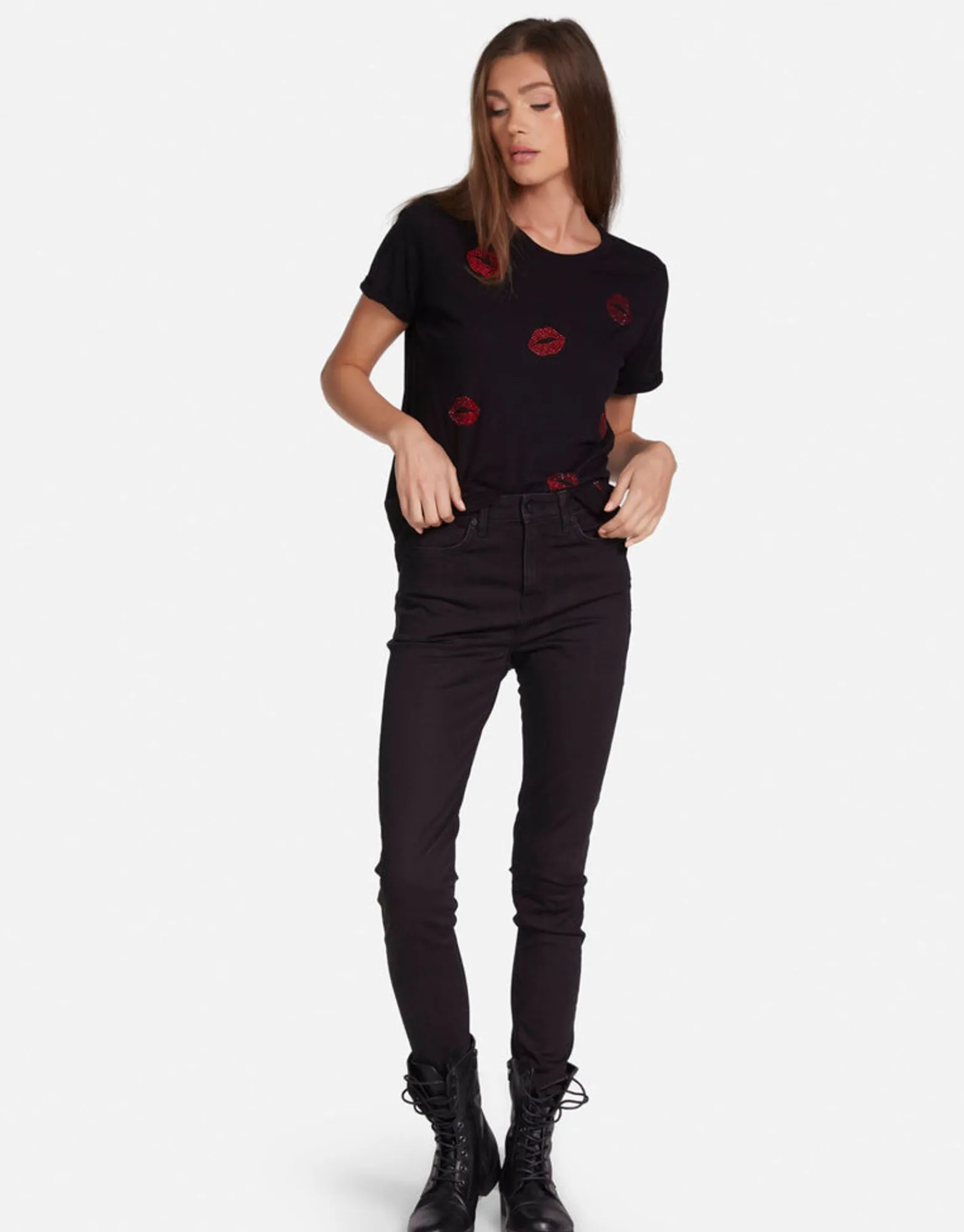Best Crystal Kisses Vintage Tee In | Edda By Women Short Sleeve