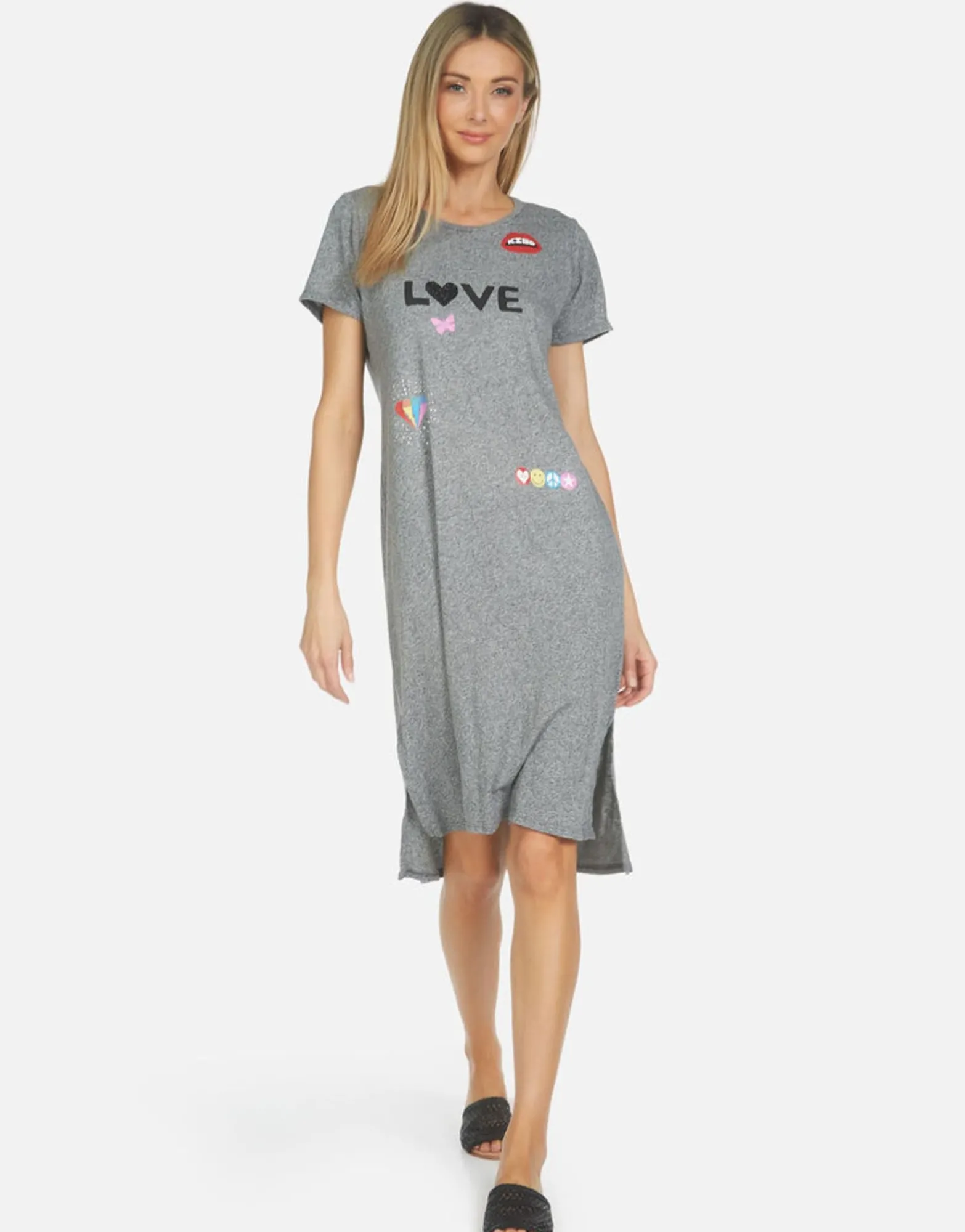 Best Sale Crystal Love Elements Midi Dress | Genesis By Women Dresses