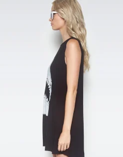 Cheap Deanna Large Shark Sleeveless Dress In | Women Dresses