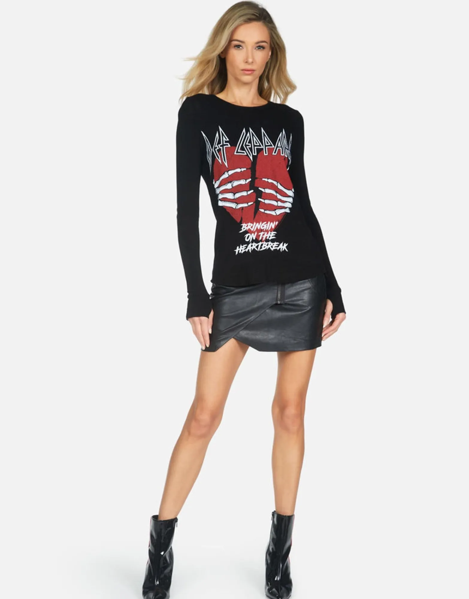 Fashion Def Leppard Heartbreak Thermal | Mckinley X By Women Long Sleeve