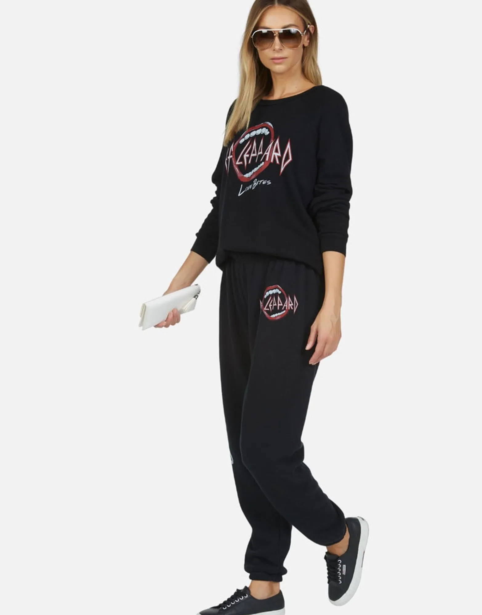 Sale Def Leppard Love Bites L/S Vintage Pullover By Women Long Sleeve