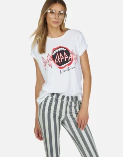 Best Sale Def Leppard Love Bites Vintage Ss Tee | Edda By Women Short Sleeve
