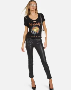 New Def Leppard Pyromania Vintage Tee | Myra X By Women Short Sleeve