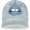 Outlet Denim Lip Patch In | Reina By Hats