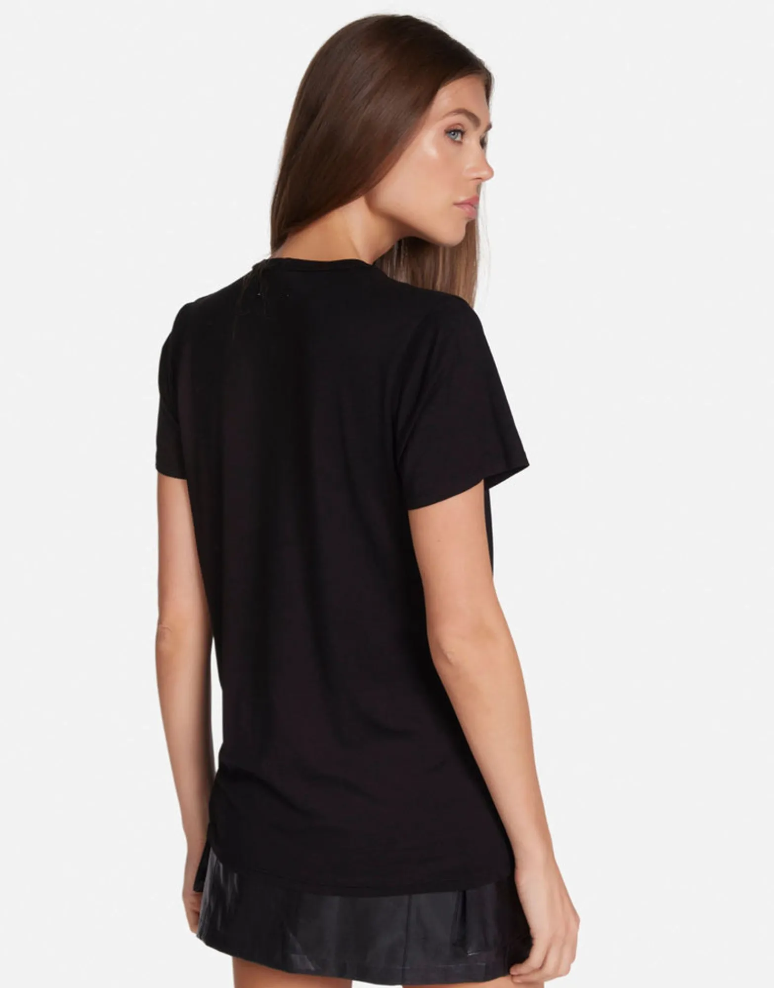 Best Sale Diamond Royal Skull Boyfriend Tee In | Wolf By Women Short Sleeve