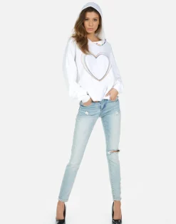 Online Dita Rainbow Heart Women Hoodies