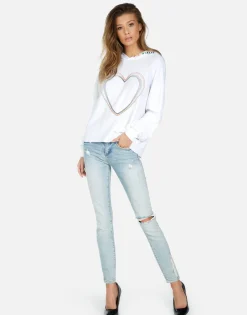 Online Dita Rainbow Heart Women Hoodies