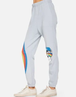 Best Dola Rainbow Peace Skull Women Long Sweatpants