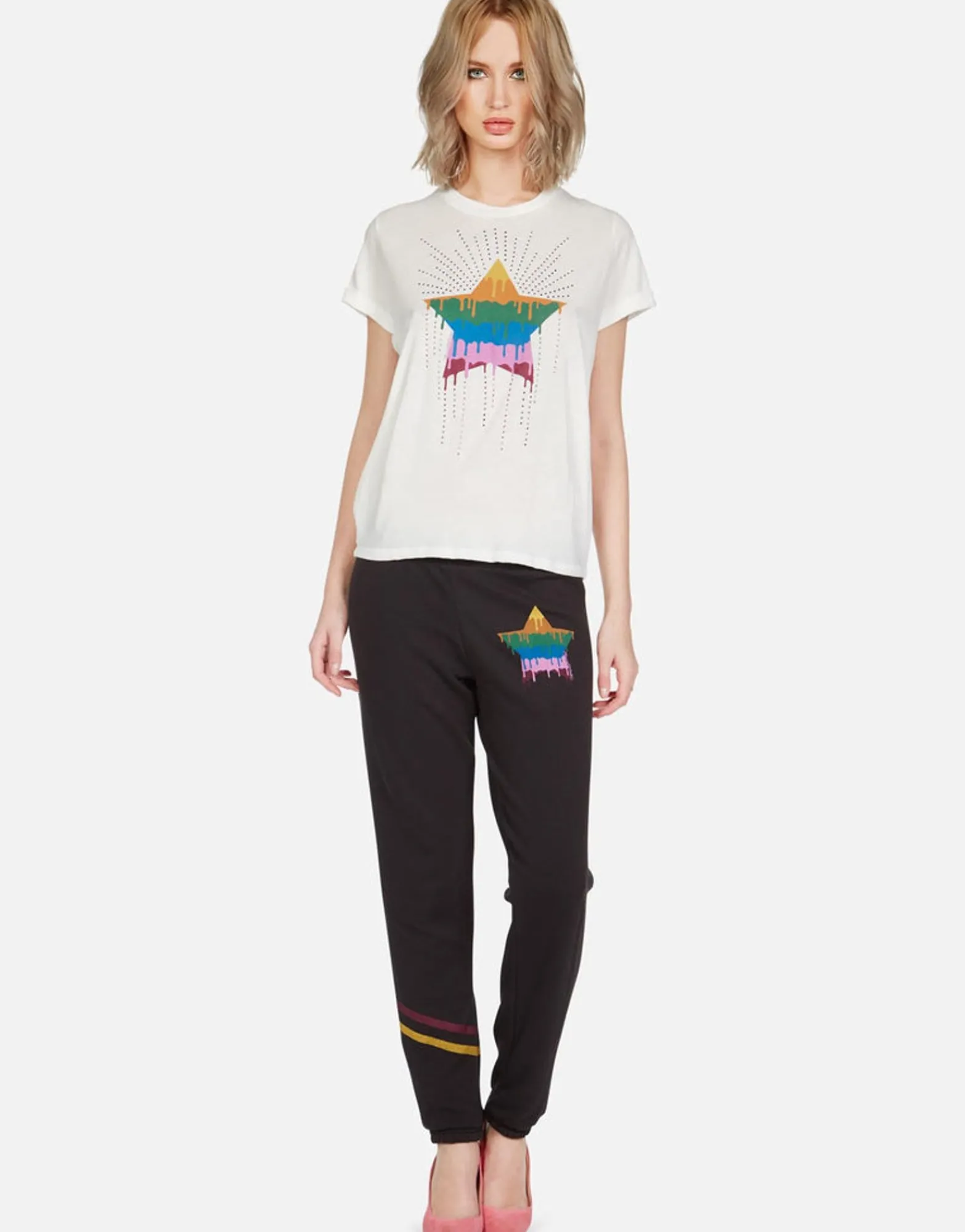 Sale Dripping Star Sweatpant | Brynn By Women Long Sweatpants