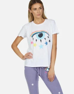 Best Edda Cosmic Rainbow Eye S/S Tee | Edda By Women Short Sleeve