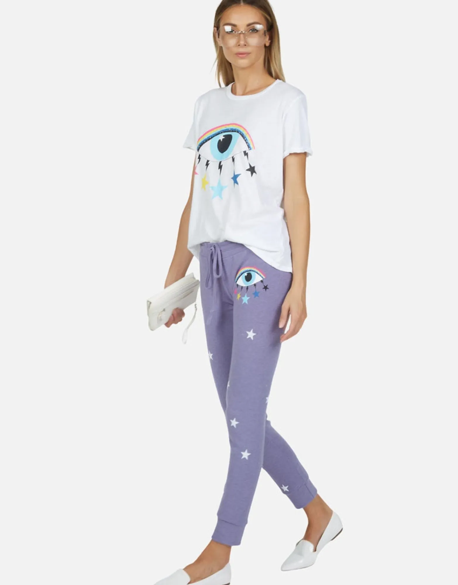 Best Edda Cosmic Rainbow Eye S/S Tee | Edda By Women Short Sleeve