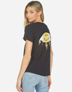 Flash Sale Edda Punk Happy Eye Women Short Sleeve