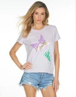 Outlet Edda Star Confettti Women Short Sleeve
