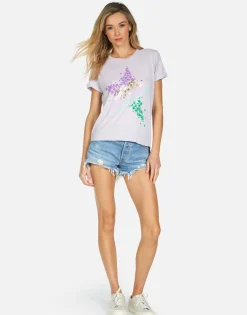 Outlet Edda Star Confettti Women Short Sleeve