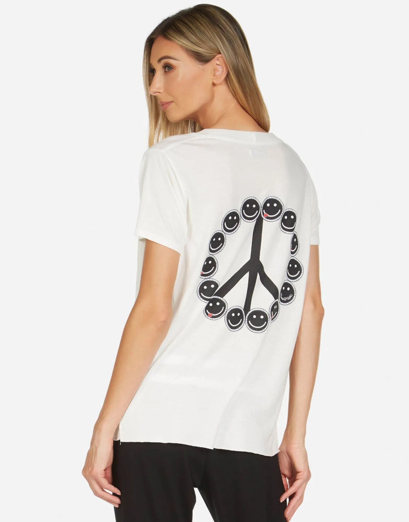 Clearance Elara Peace Love Moshi Women Short Sleeve