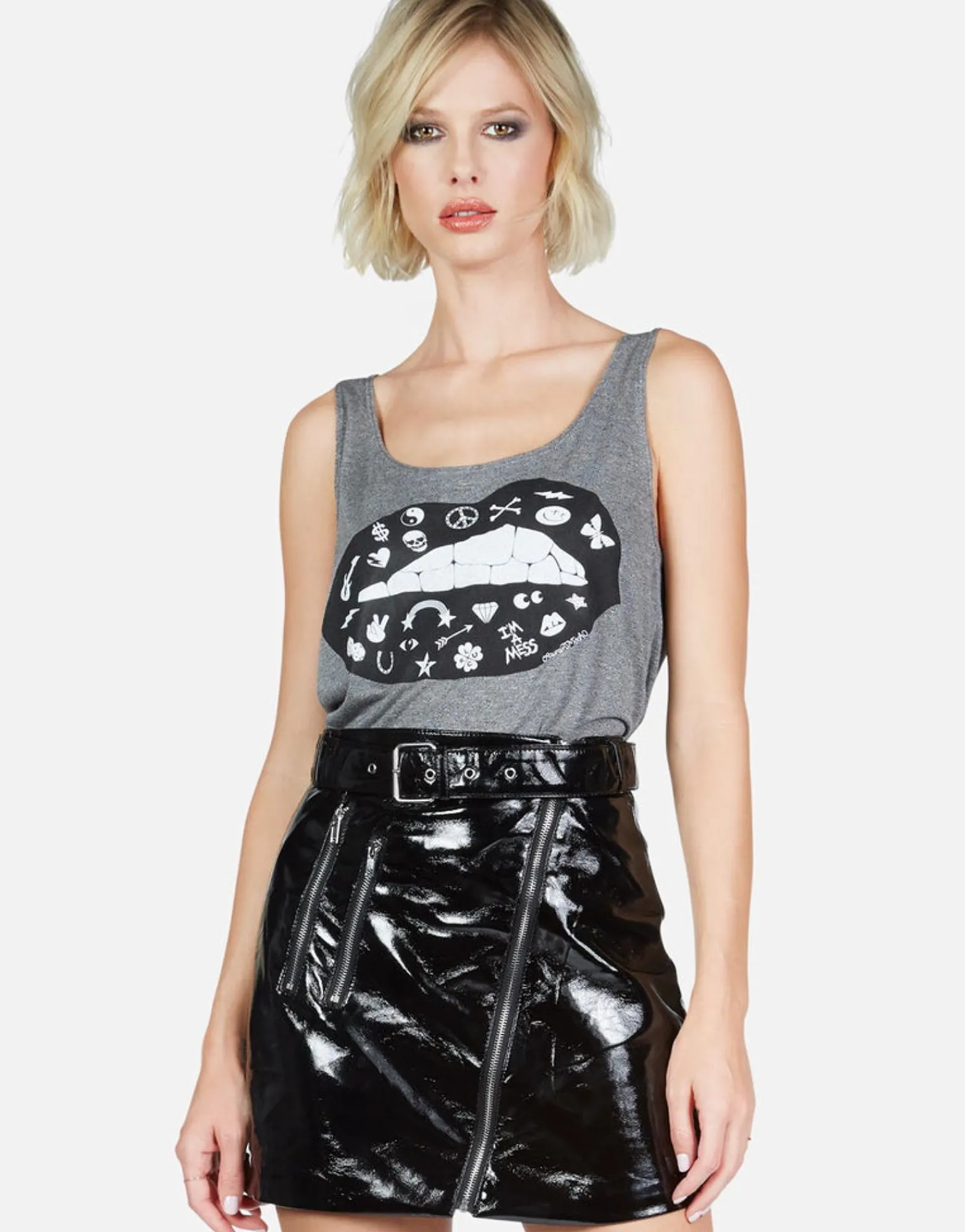 Cheap Elements Lip Classic Scoop Neck Tank | Julianna By Women Tanks