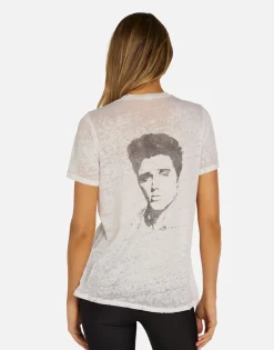 Outlet Elvis Presley Vintage Tee In | Croft By Women Short Sleeve