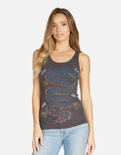 Cheap Esmerelda Vintage Dragon Women Tanks