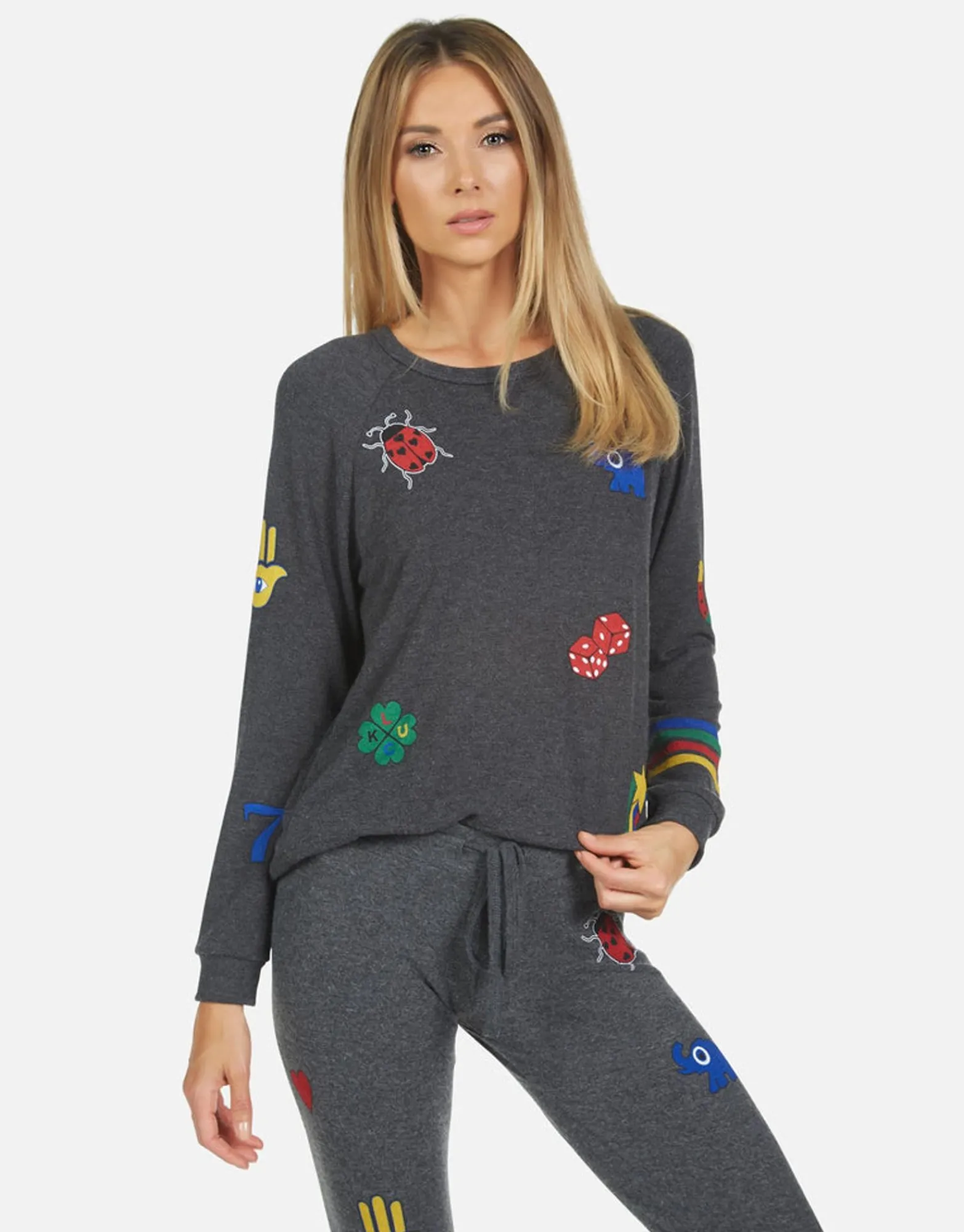 Best Sale Everly Lucky Elements Women Long Sleeve