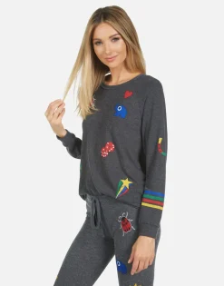 Best Sale Everly Lucky Elements Women Long Sleeve