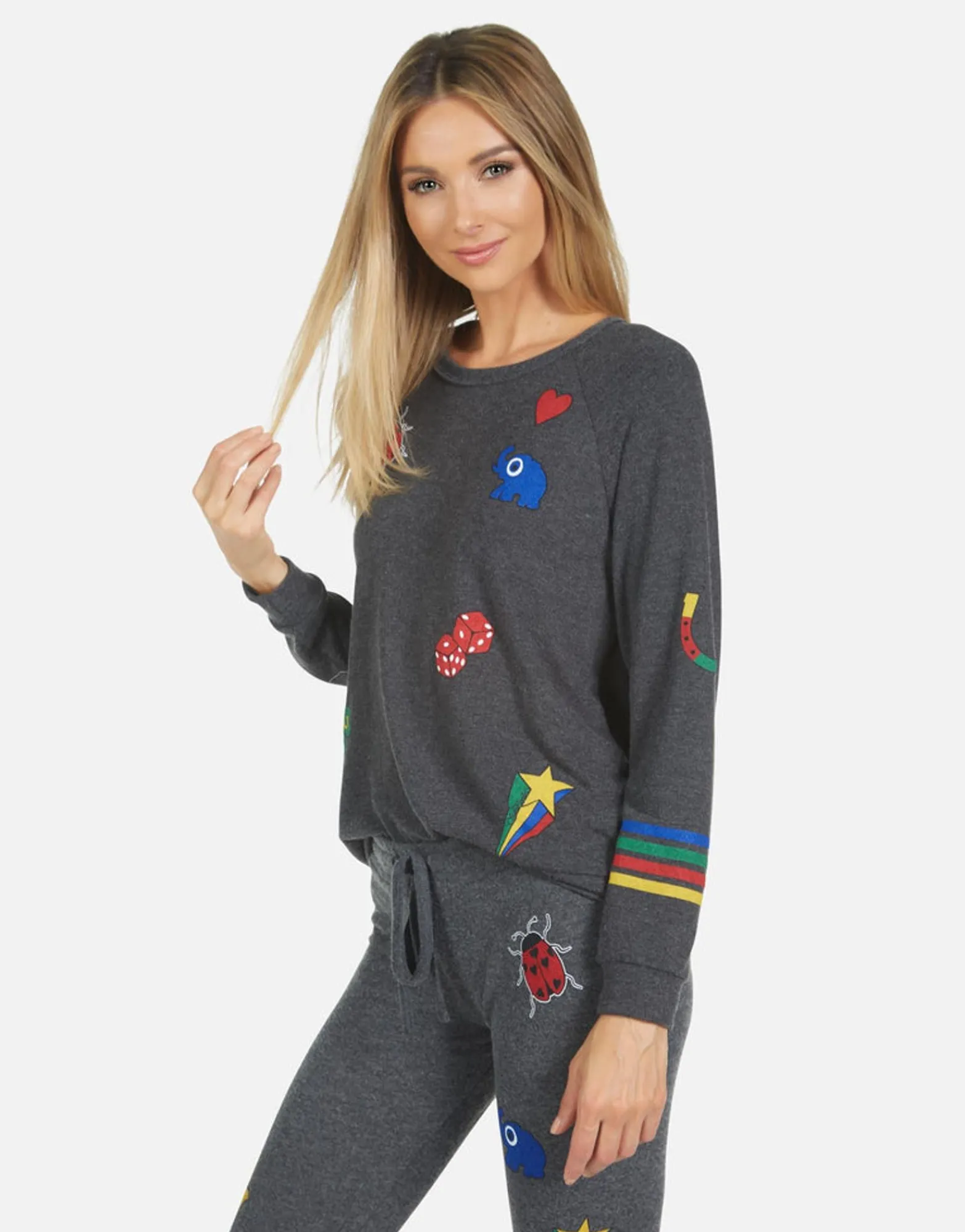 Best Sale Everly Lucky Elements Women Long Sleeve