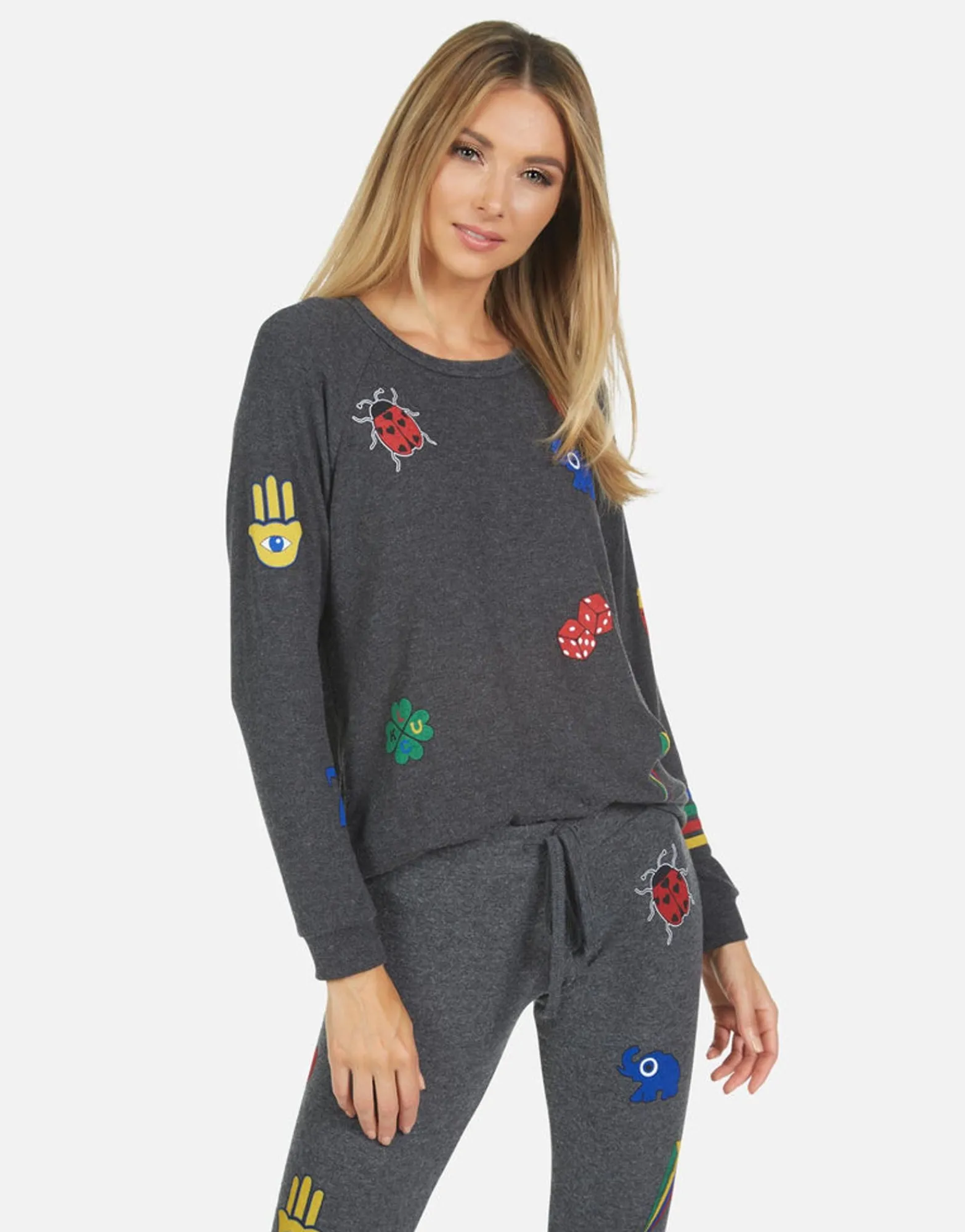 Best Sale Everly Lucky Elements Women Long Sleeve