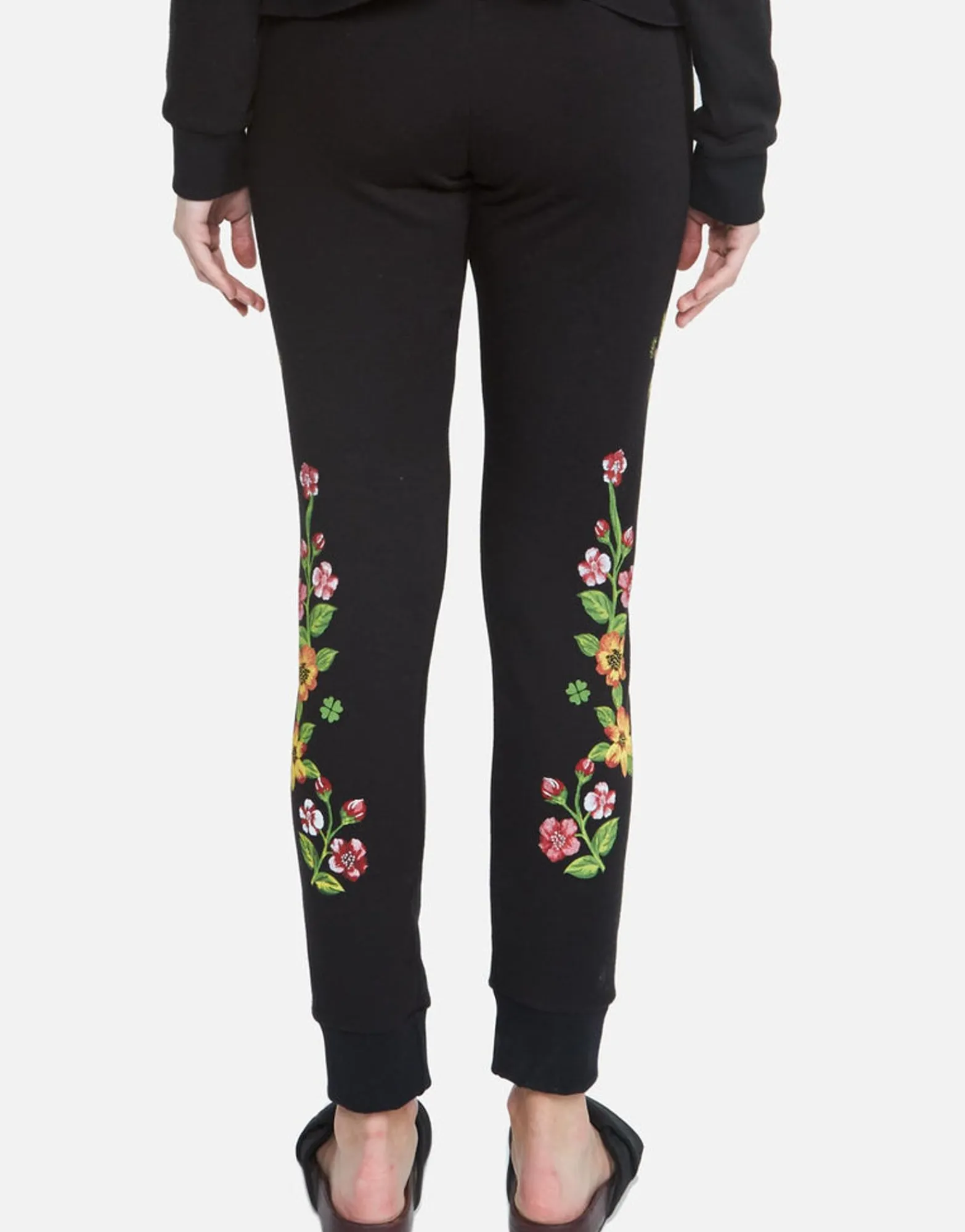 Best Floral Love Lounge Sweatpant W/ Cuff | Jess By Women Long Sweatpants