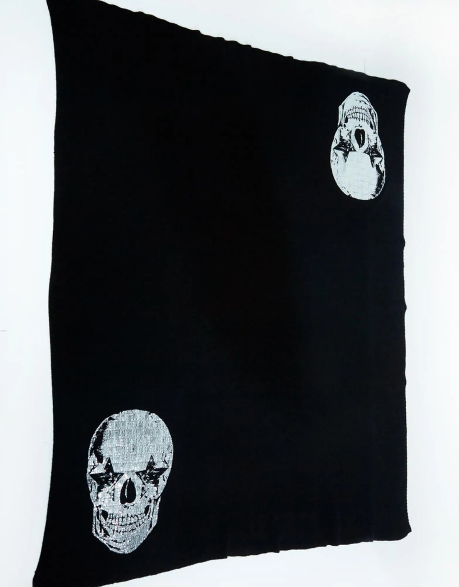 Outlet Foil Star Eye Skull Cashmere Blanket Limited Edition W/ Custom Box Lifestyle