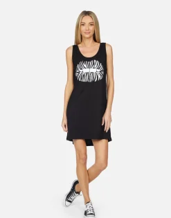 Cheap Francesca Zebra Lip Women Dresses