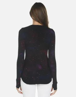 Clearance Galaxy Lip L/S Fitted Top W/ Thumbholes | Mckinley X By Women Long Sleeve