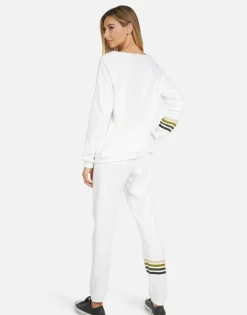 Shop Gia Camo Lip Women Long Sweatpants