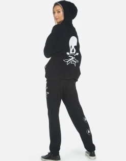 Flash Sale Gia Music Skull Women Long Sweatpants