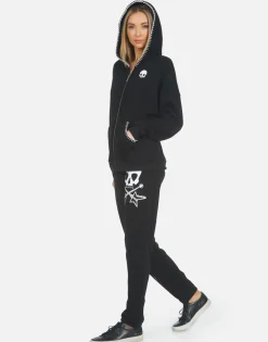 Flash Sale Gia Music Skull Women Long Sweatpants