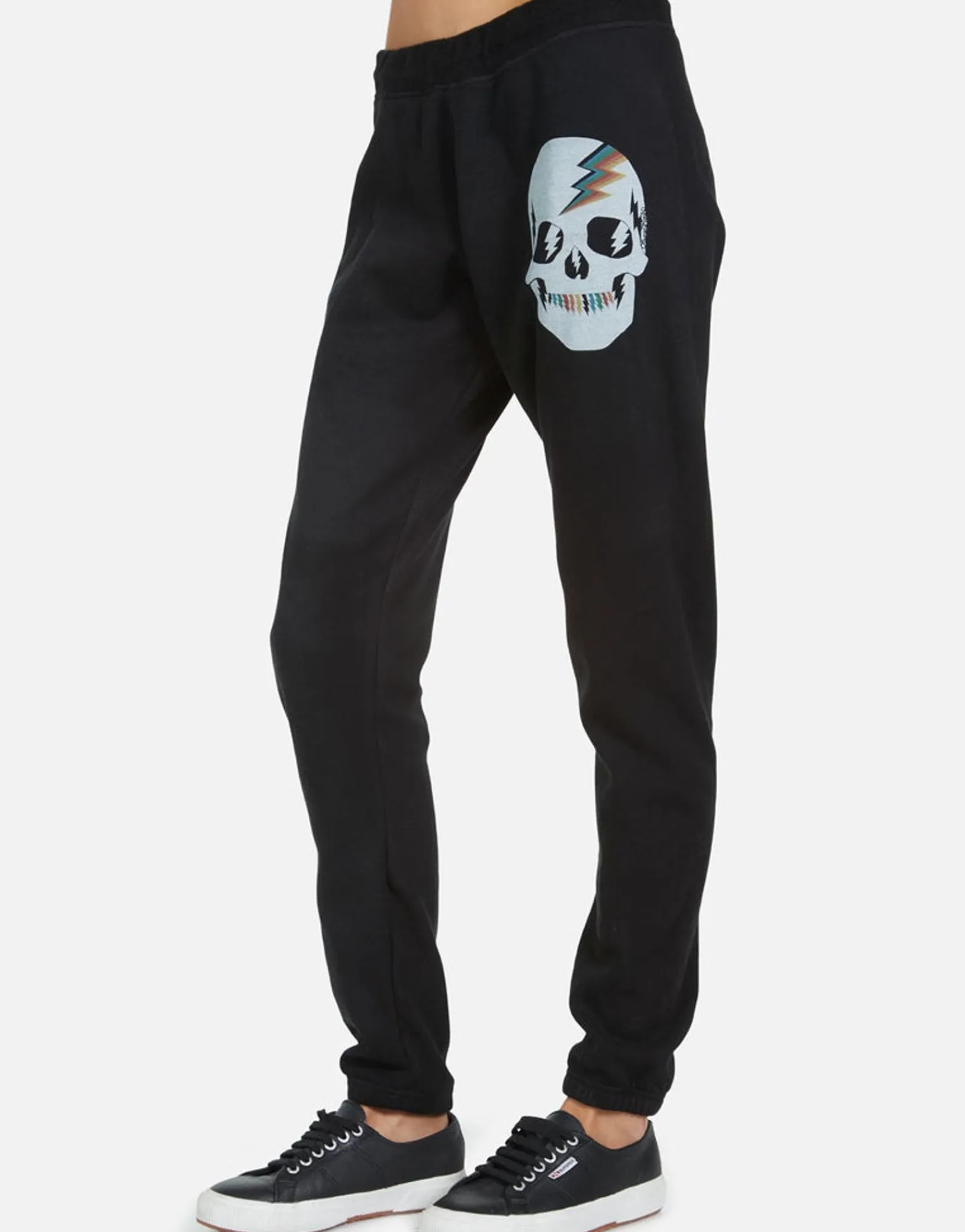 Fashion Gia Rainbow Skull Women Long Sweatpants