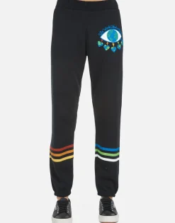 Fashion Gia World Eye Love Women Long Sweatpants