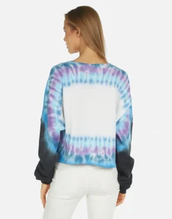Cheap Gloria Tie Dye Eye Women Long Sleeve